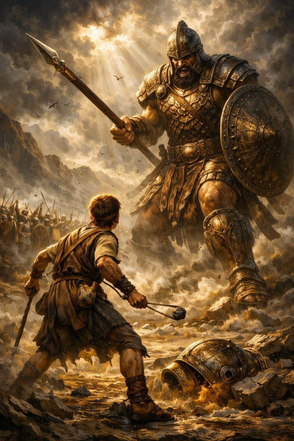 David and Goliath